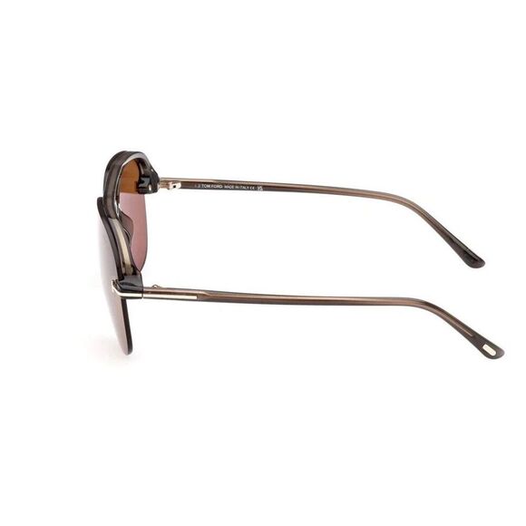 New Authentic Tom Ford Terry FT1004/S 51E Aviator Sunglasses - Picture 4 of 5